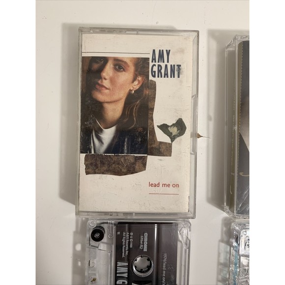 2 Amy Grant Cassettes - Lead Me On 1988 & Behind the Eyes 1997 - Picture 2 of 9